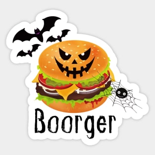 Boorger Sticker